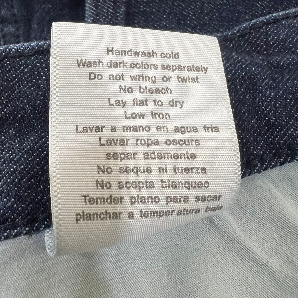 Judy Blue Skinny Jeans High Rise Raw Hem Dark Wash Indigo Womens 16W JB88703 DK - Picture 14 of 16
